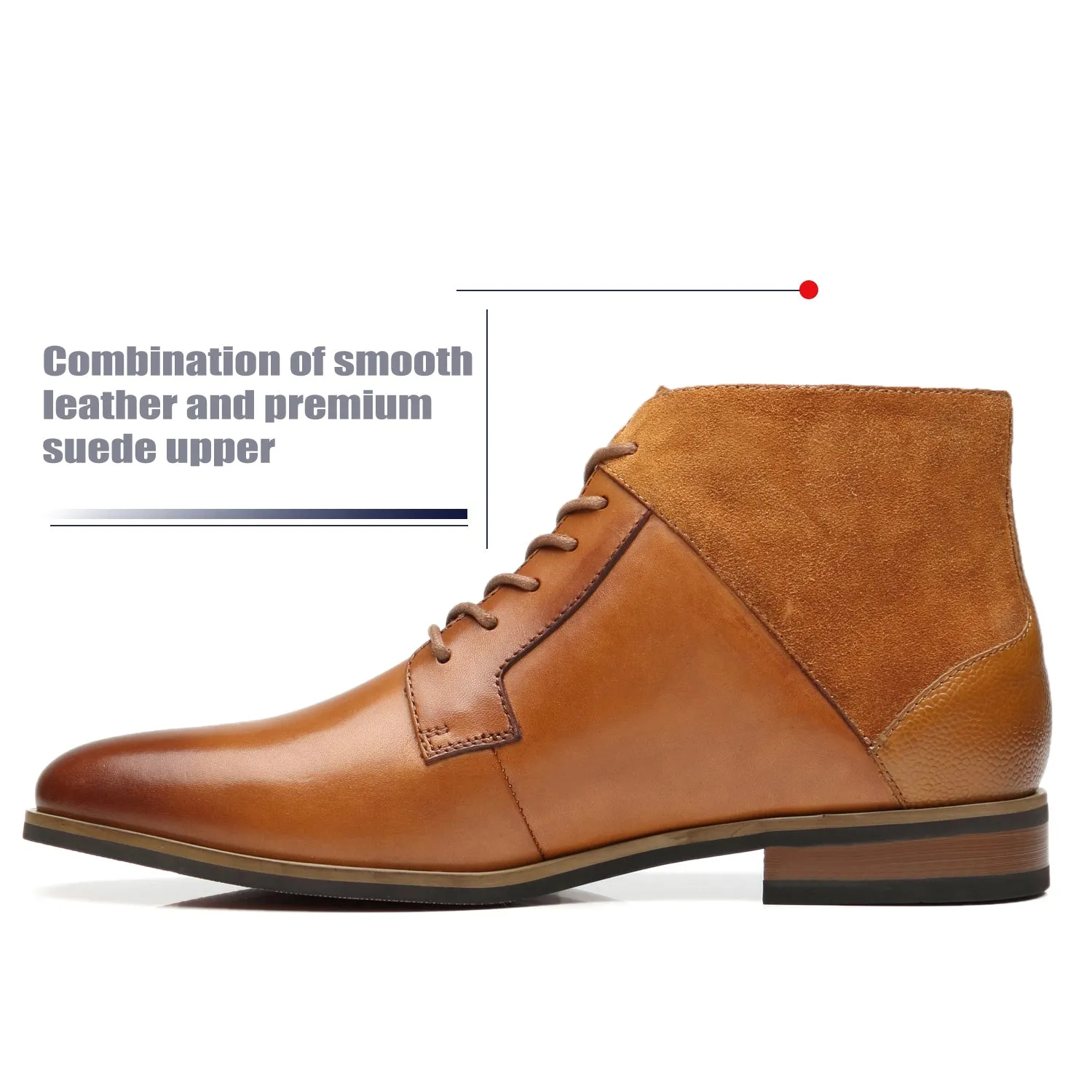 Men's Ankle Boots Cabey-1-Tan