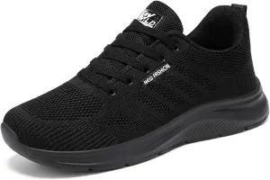 Mens Walking Shoes,Ultra Lightweight Breathable Tennis Running Shoes Mesh Non-Slip Casual Comfortable Fashion Sneakers Work Gym Workout Athletic Sport Cuhioning Trainers