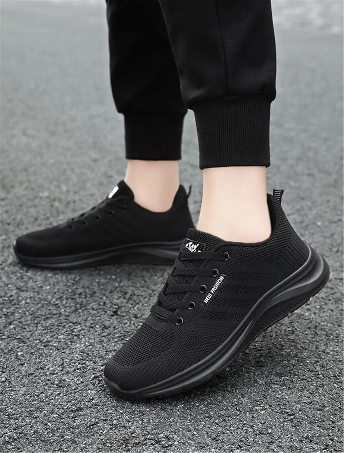 Mens Walking Shoes,Ultra Lightweight Breathable Tennis Running Shoes Mesh Non-Slip Casual Comfortable Fashion Sneakers Work Gym Workout Athletic Sport Cuhioning Trainers