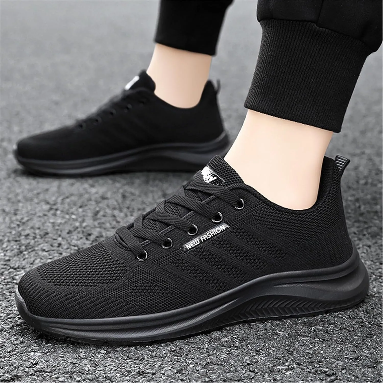 Mens Walking Shoes,Ultra Lightweight Breathable Tennis Running Shoes Mesh Non-Slip Casual Comfortable Fashion Sneakers Work Gym Workout Athletic Sport Cuhioning Trainers