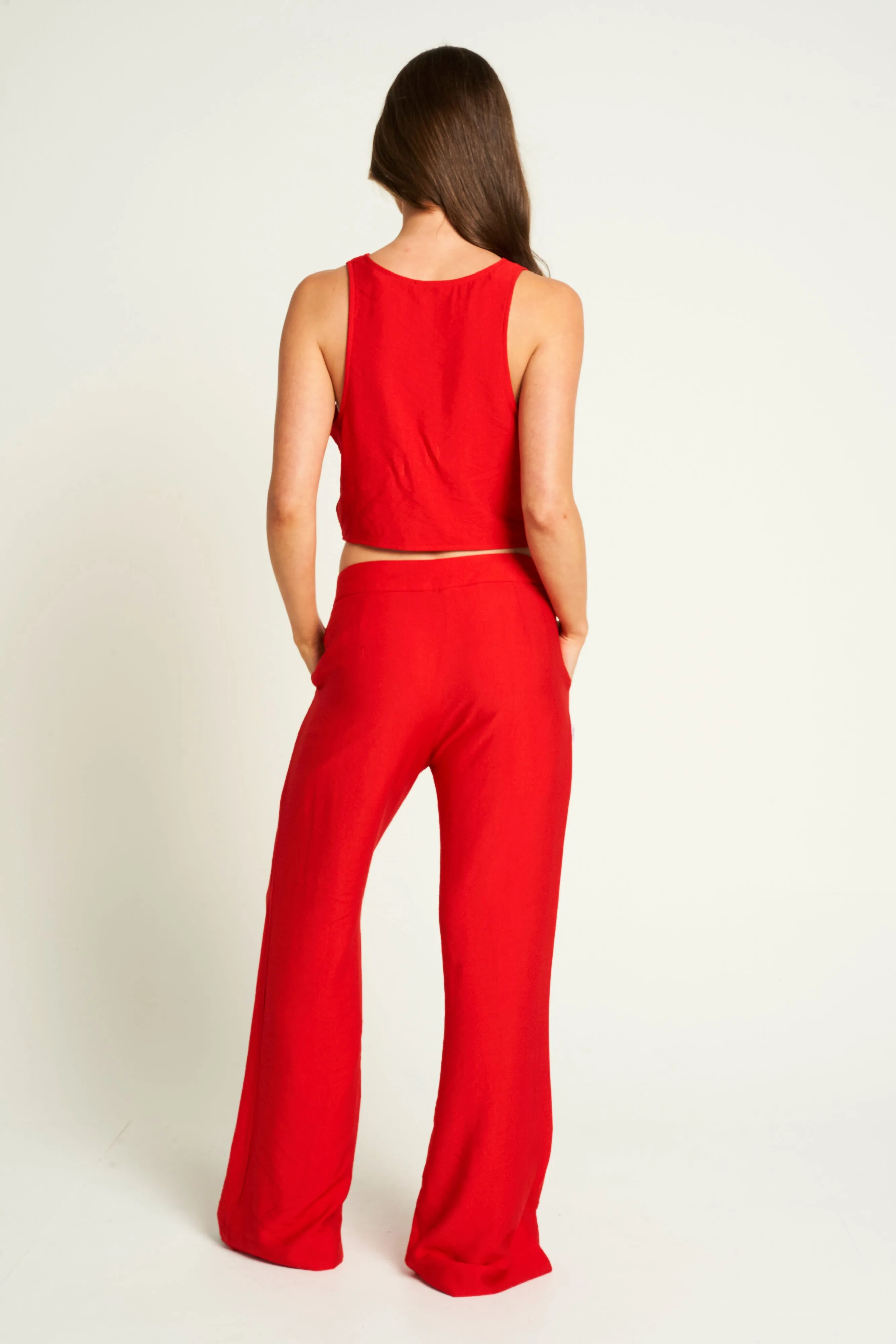 Mid Rise Trouser