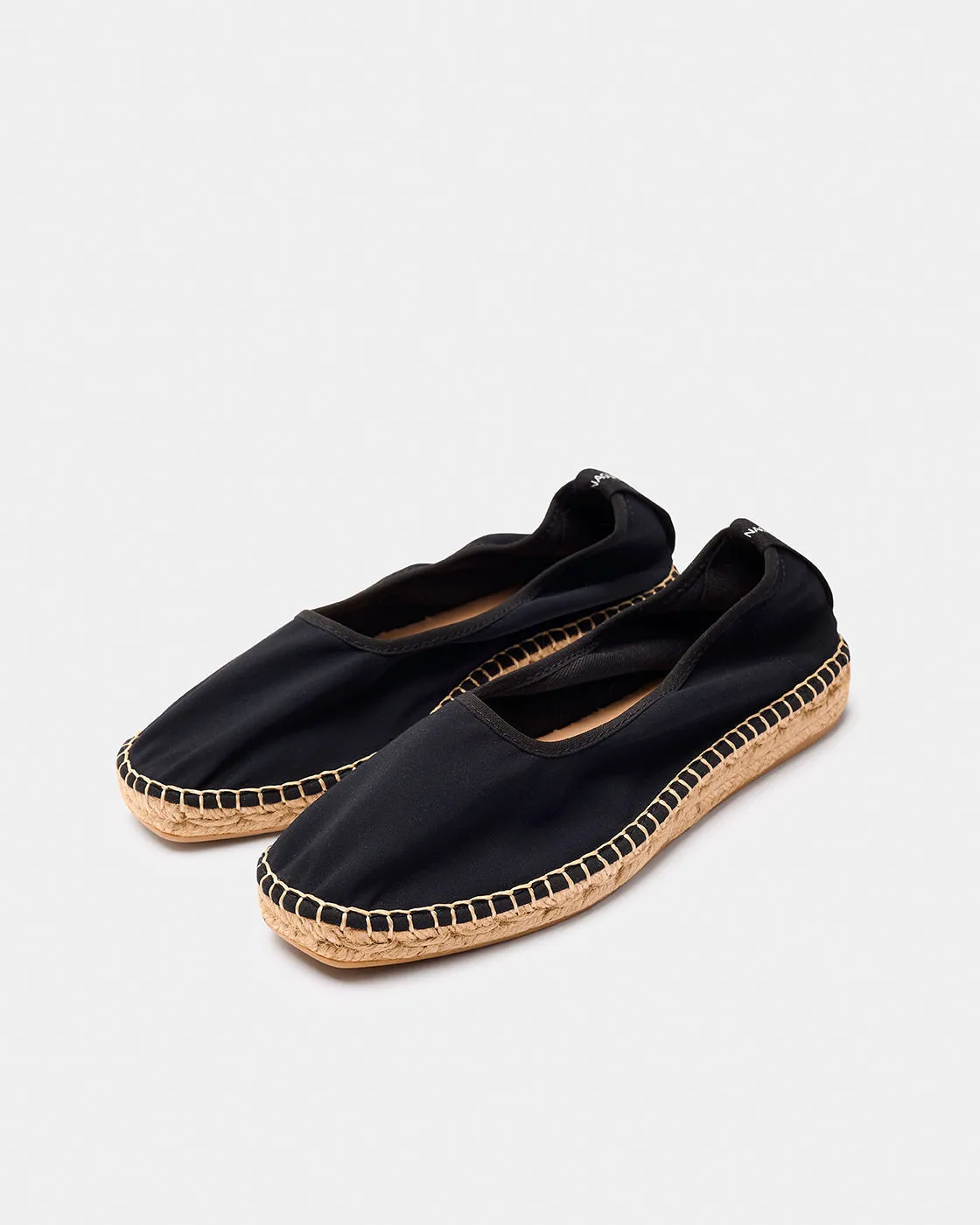 Naguisa Allium Black Tostado Espadrille