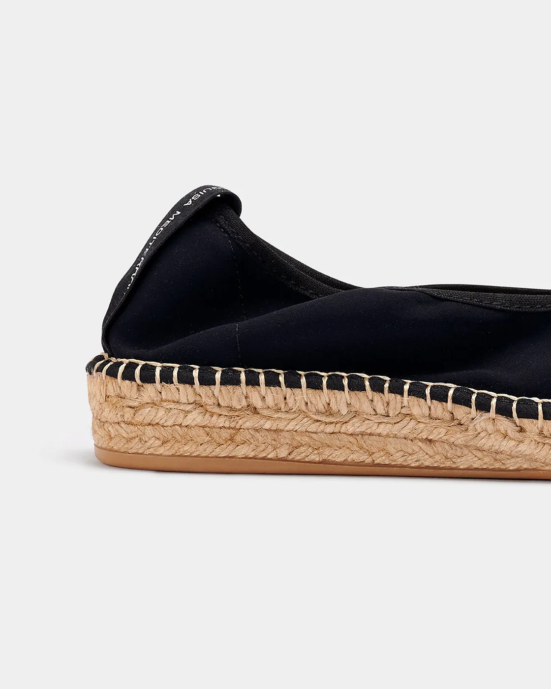Naguisa Allium Black Tostado Espadrille