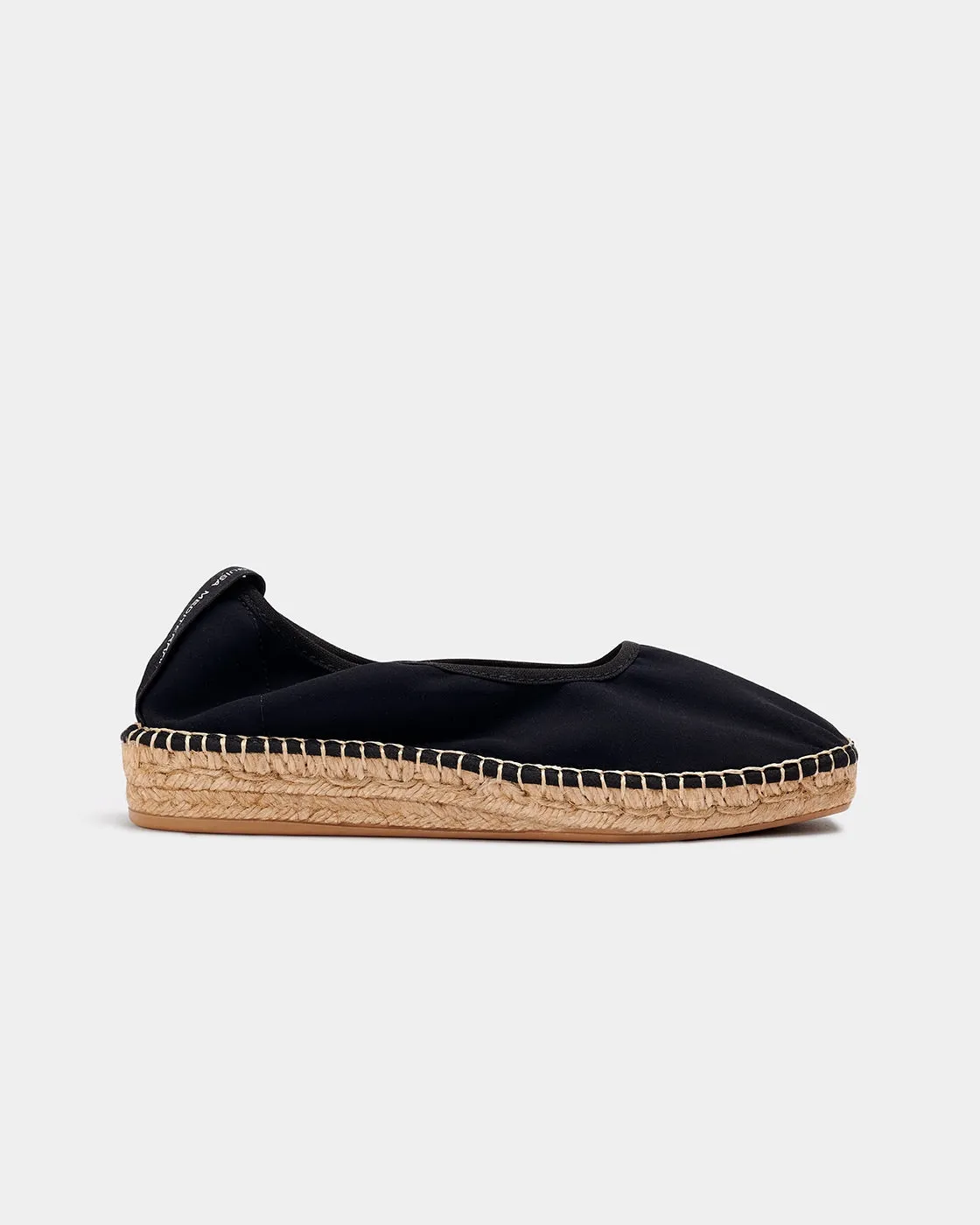 Naguisa Allium Black Tostado Espadrille