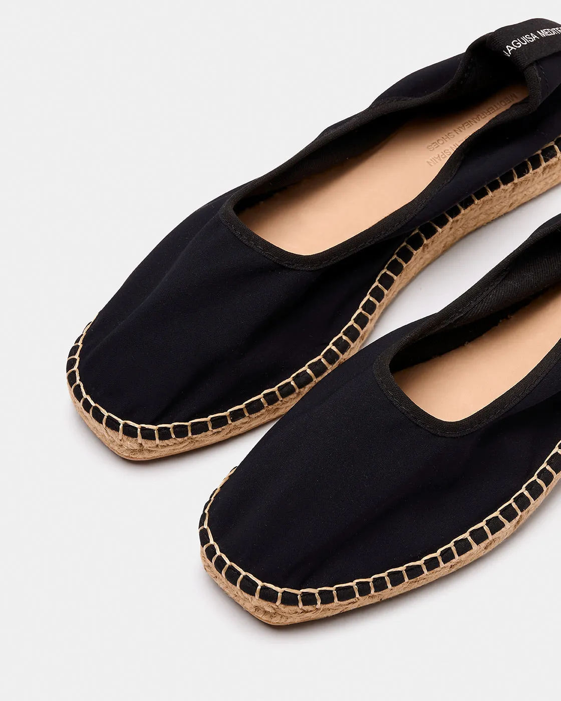 Naguisa Allium Black Tostado Espadrille
