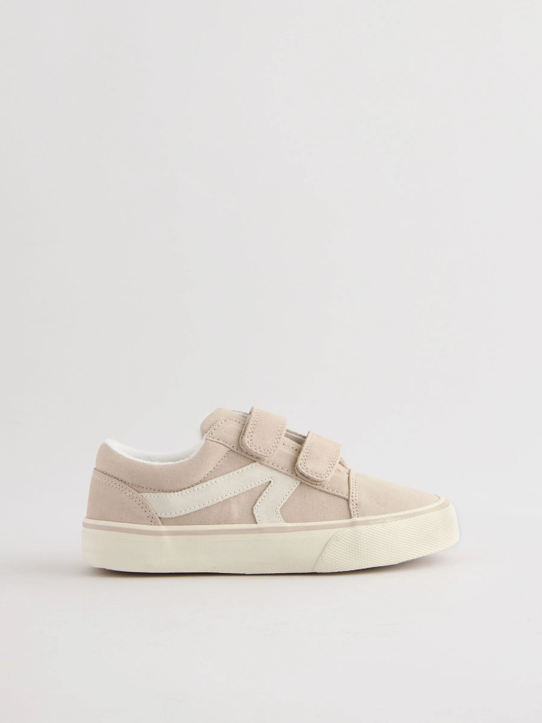 Neutral Standard Fit (F) Touch Fasten Strap Printed Trainers