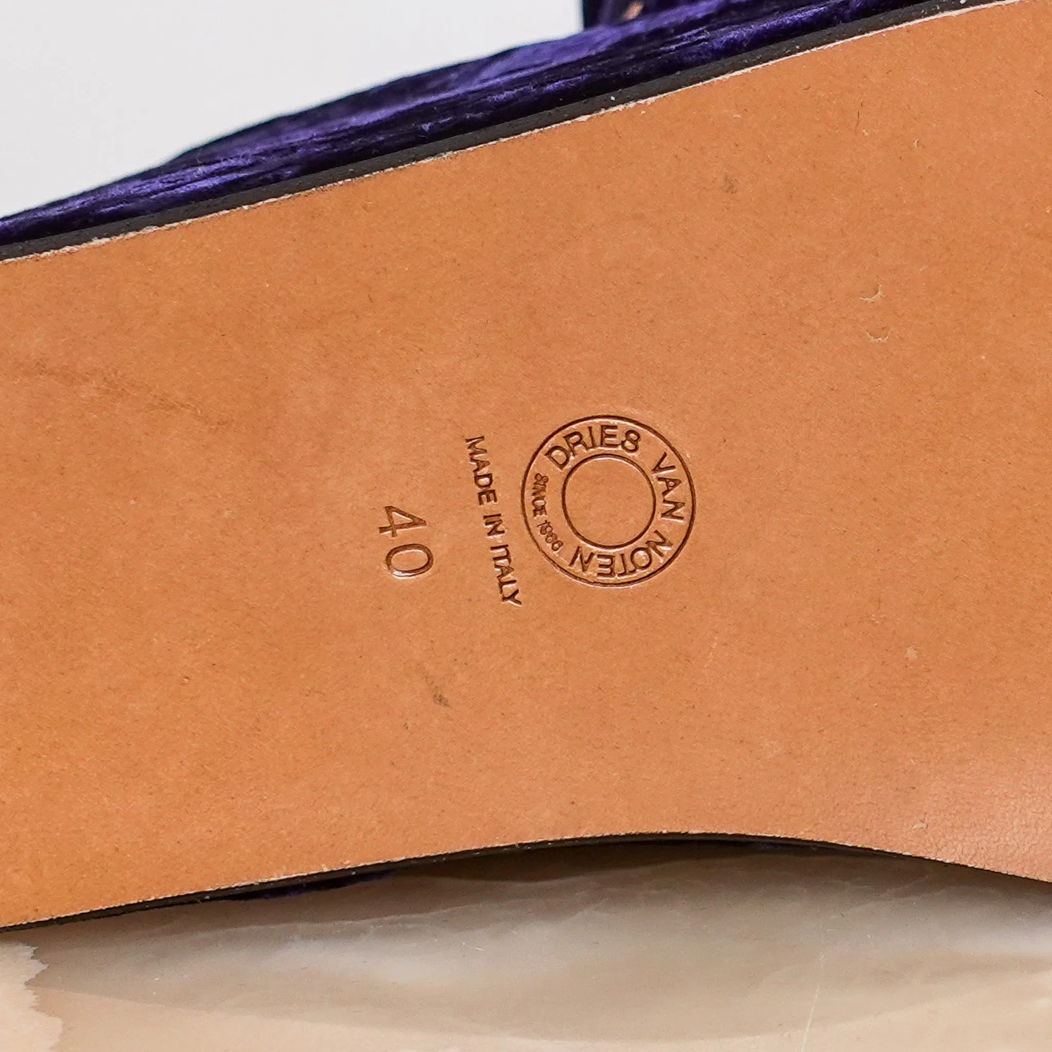 NEW Crushed velvet high wedges RRP £450