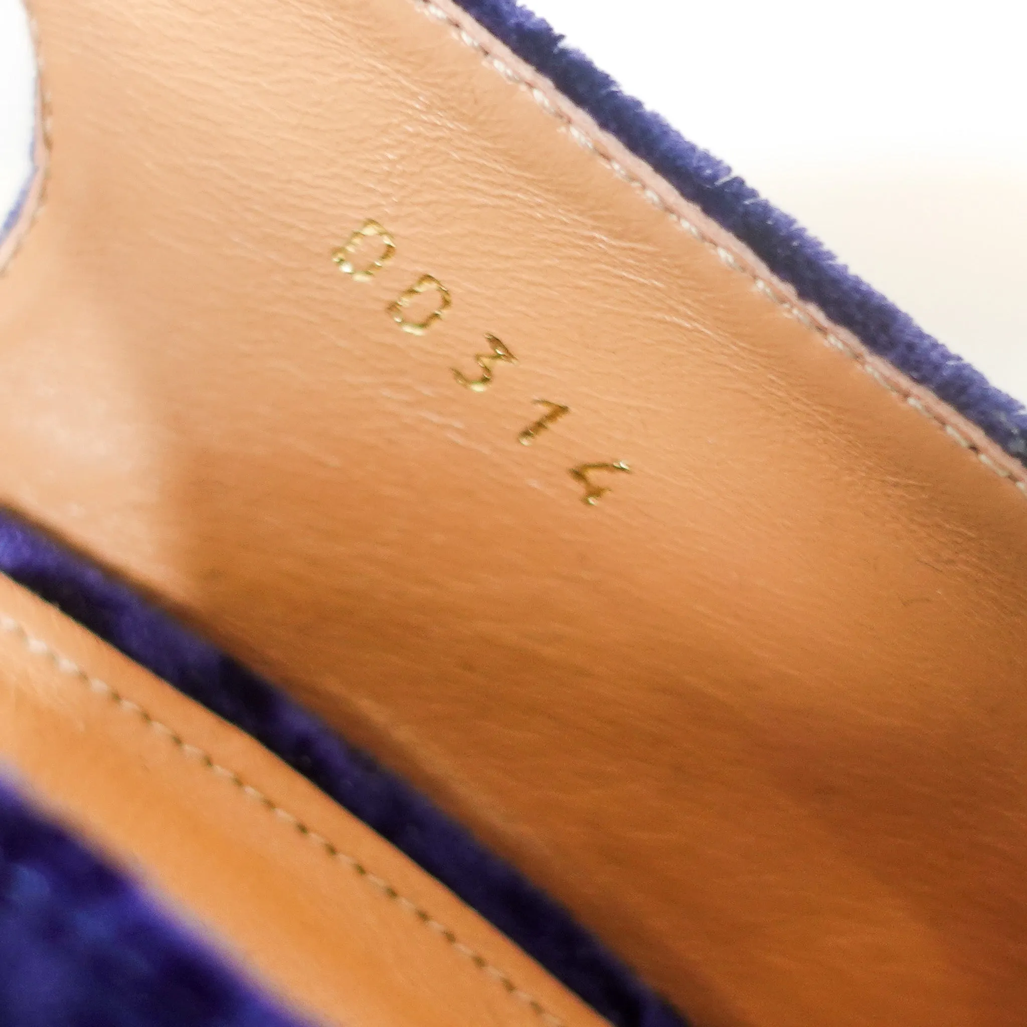 NEW Crushed velvet high wedges RRP £450