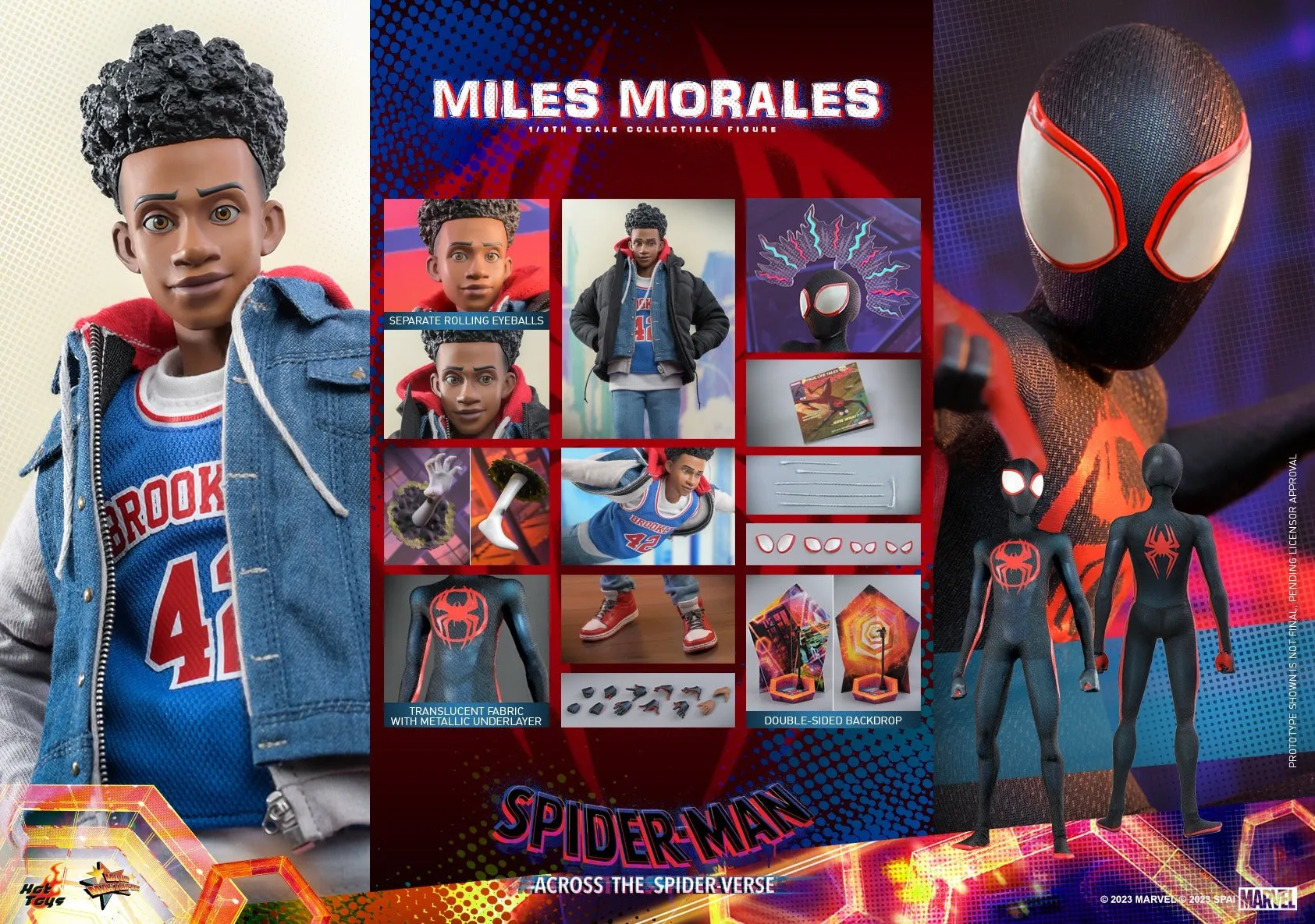 [Pre-Order] Hot Toys - MMS710 - Spider-Man: Across the Spider-Verse - 1/6th scale Miles Morales Collectible Figure