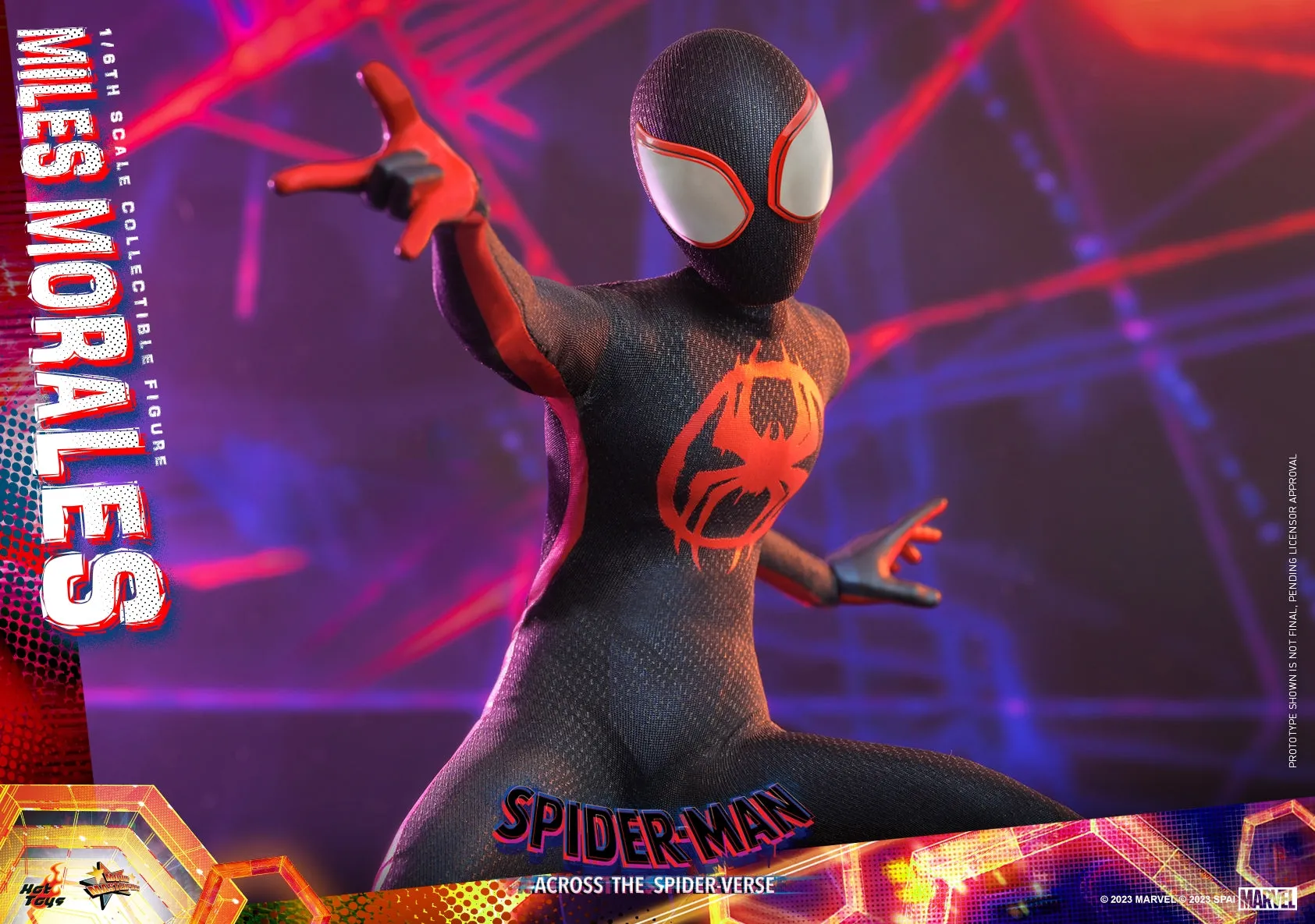 [Pre-Order] Hot Toys - MMS710 - Spider-Man: Across the Spider-Verse - 1/6th scale Miles Morales Collectible Figure
