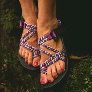 Roman Adjustable Buckle Clip Toe Sandals