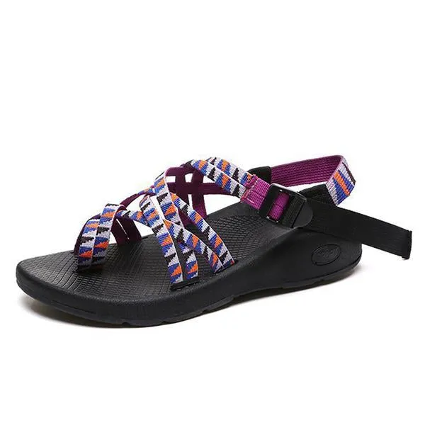 Roman Adjustable Buckle Clip Toe Sandals