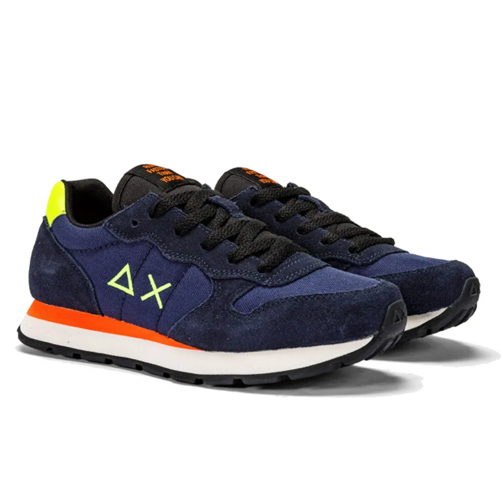 Scarpe SUN 68 Sneakers Boy's Tom Fluo Teen Colore Navy Blue