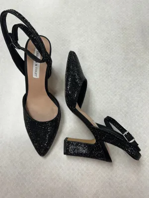 Shoes Heels Block By Chelsea And Violet In Black, Size:6.5