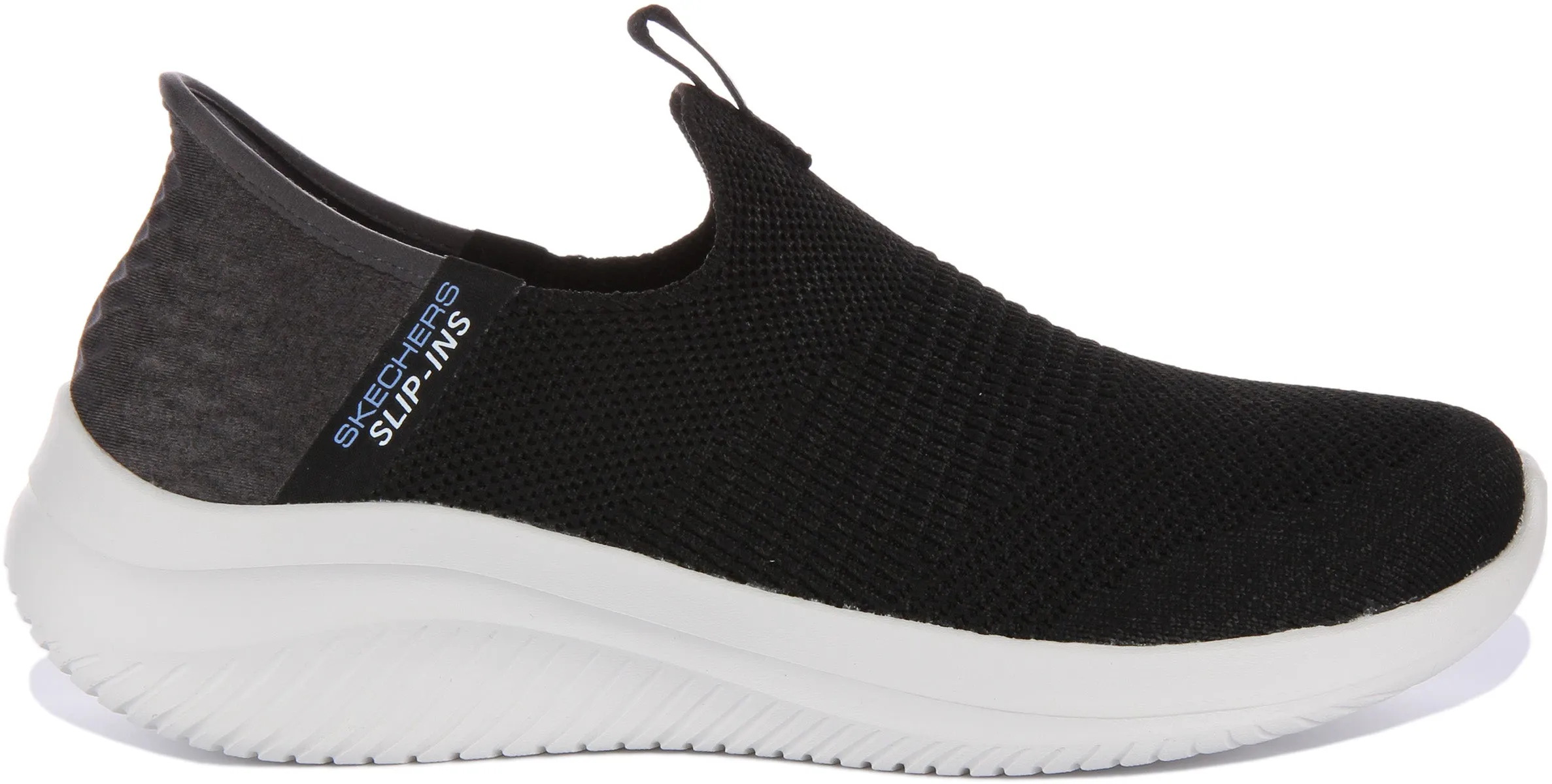 Skechers Ultra Flex 3.0 In Black White For Women