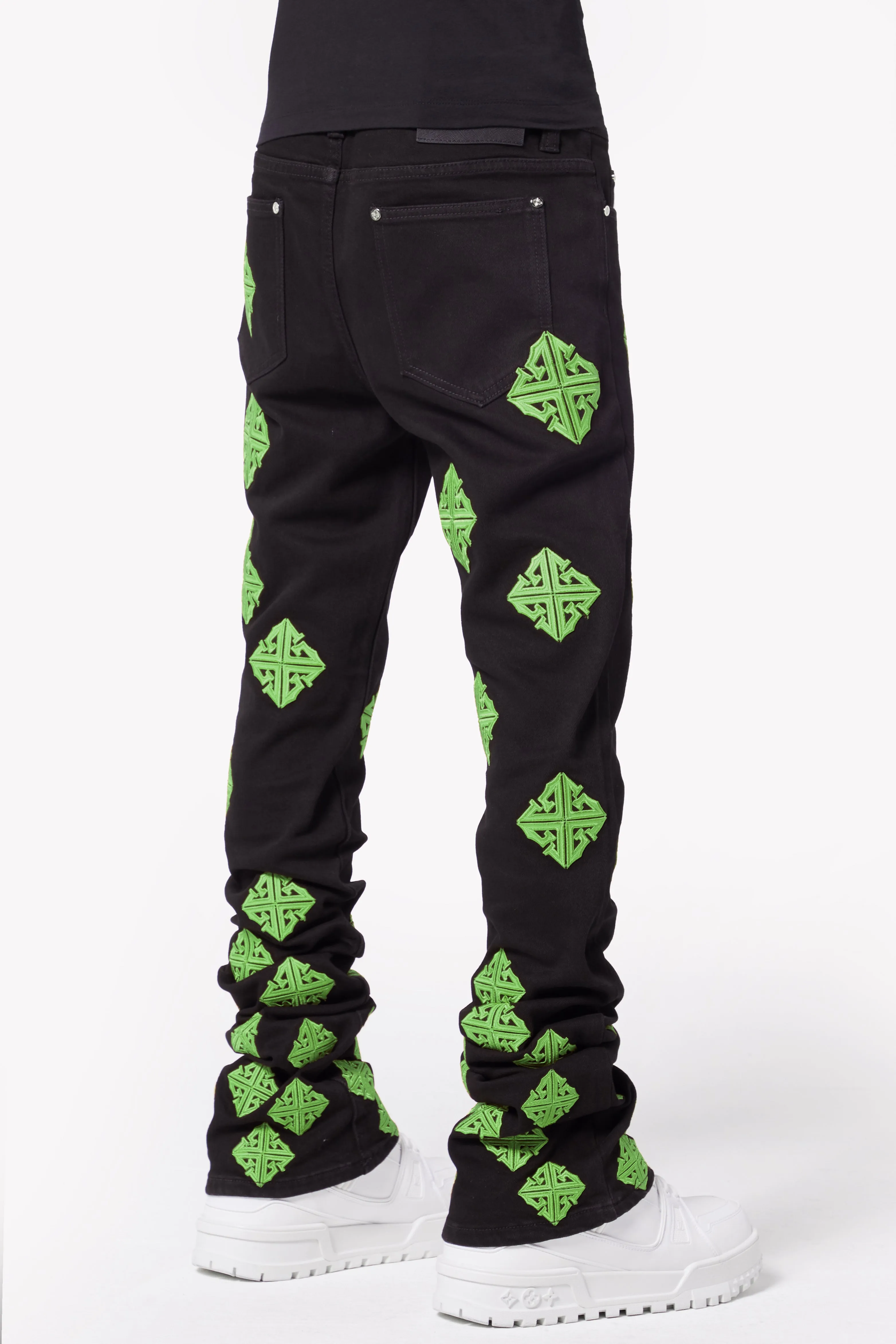 Slime Icon Stacked Denim
