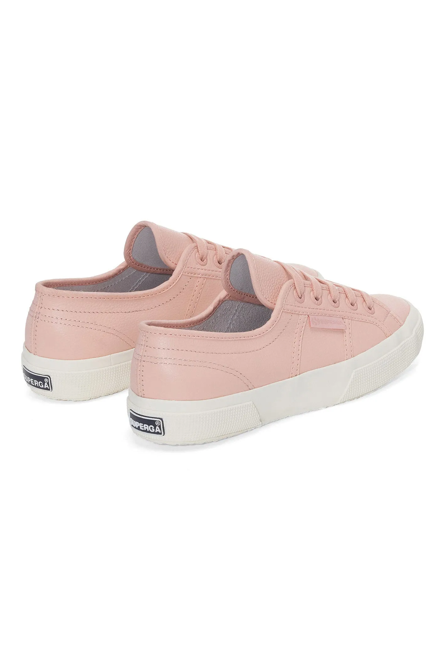 Superga 2750 Leather S009VH0 Pink AFM Trainer