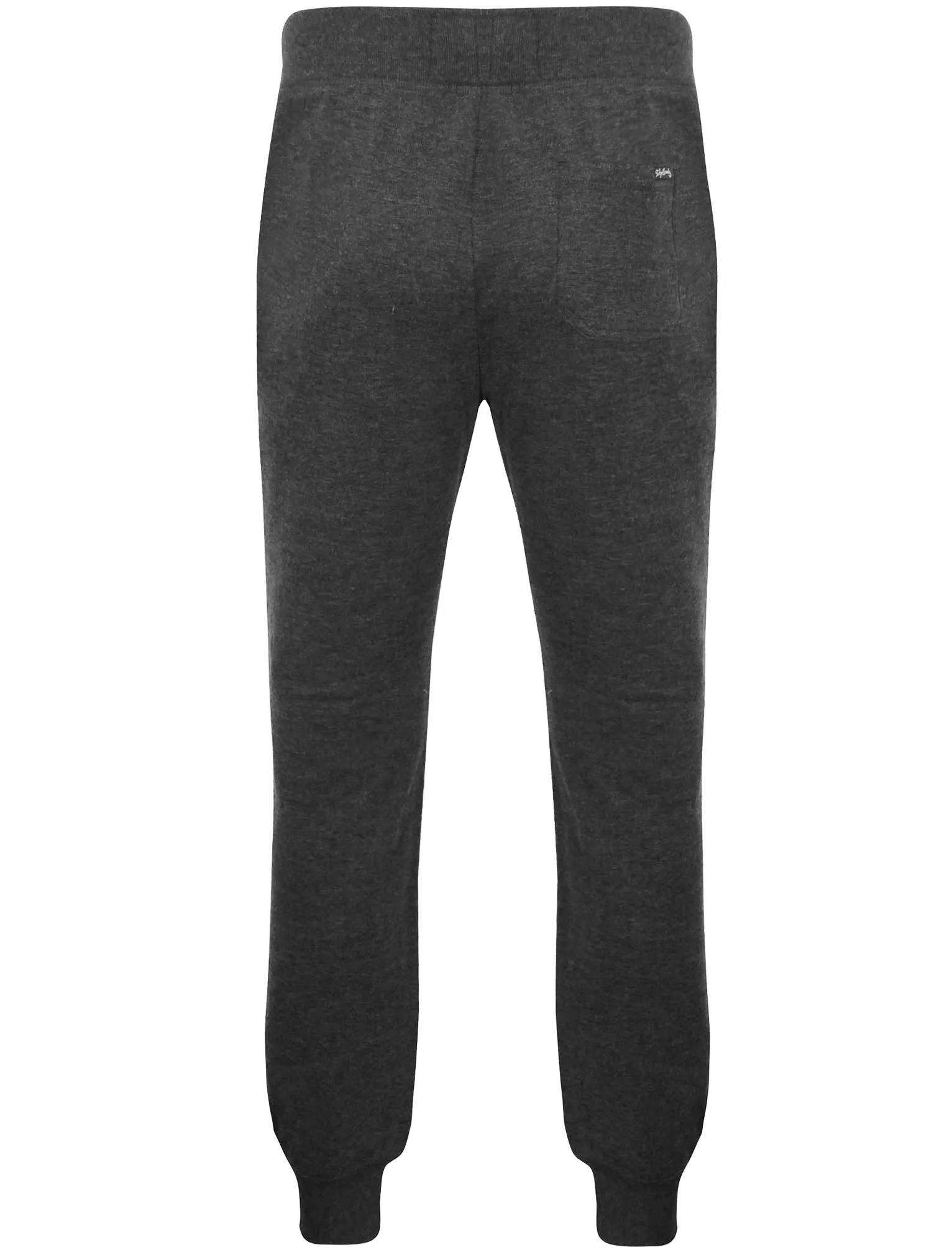 Tigerton Falls Cuffed Joggers in Charcoal Marl - Tokyo Laundry