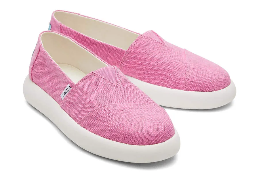 TOMS Womens Alpargata Mallow Eco Heritage Trainers - Pink