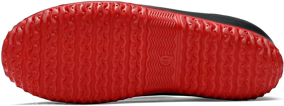 Unisex Waterproof Garden Shoes Womens Rain Boots Mens Car Wash Footwear Camp Booties for Camping, Gardening and Yard Work