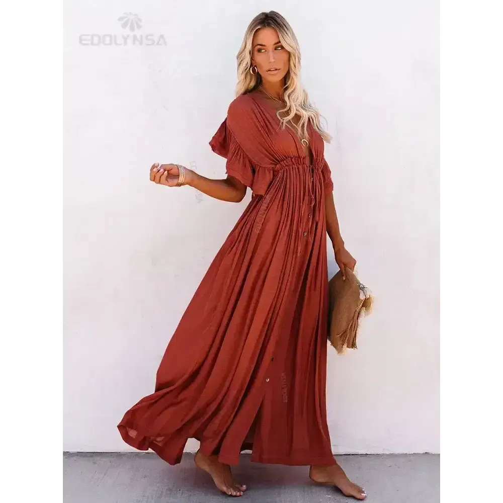 White Tunic Beach Dress