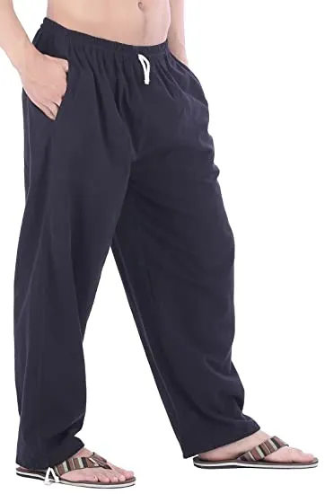 Whitewhale Mens Rayon Loose Joggers Casual Lounge Pajama Gym Workout Yoga Pants