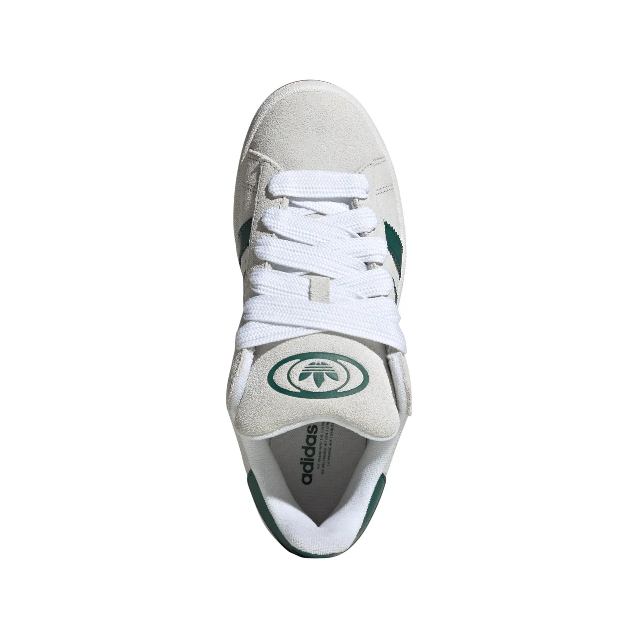 Women's Adidas Campus 00s White Collegiate Green