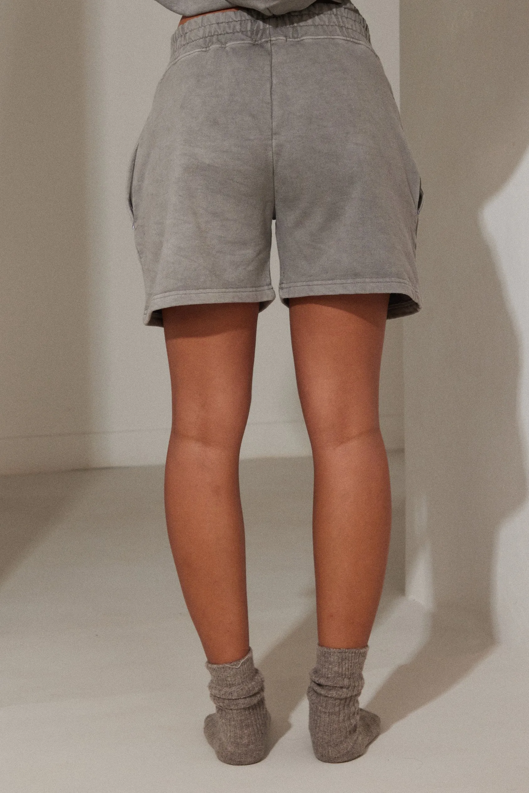 Women's Shorts - Grey Wash