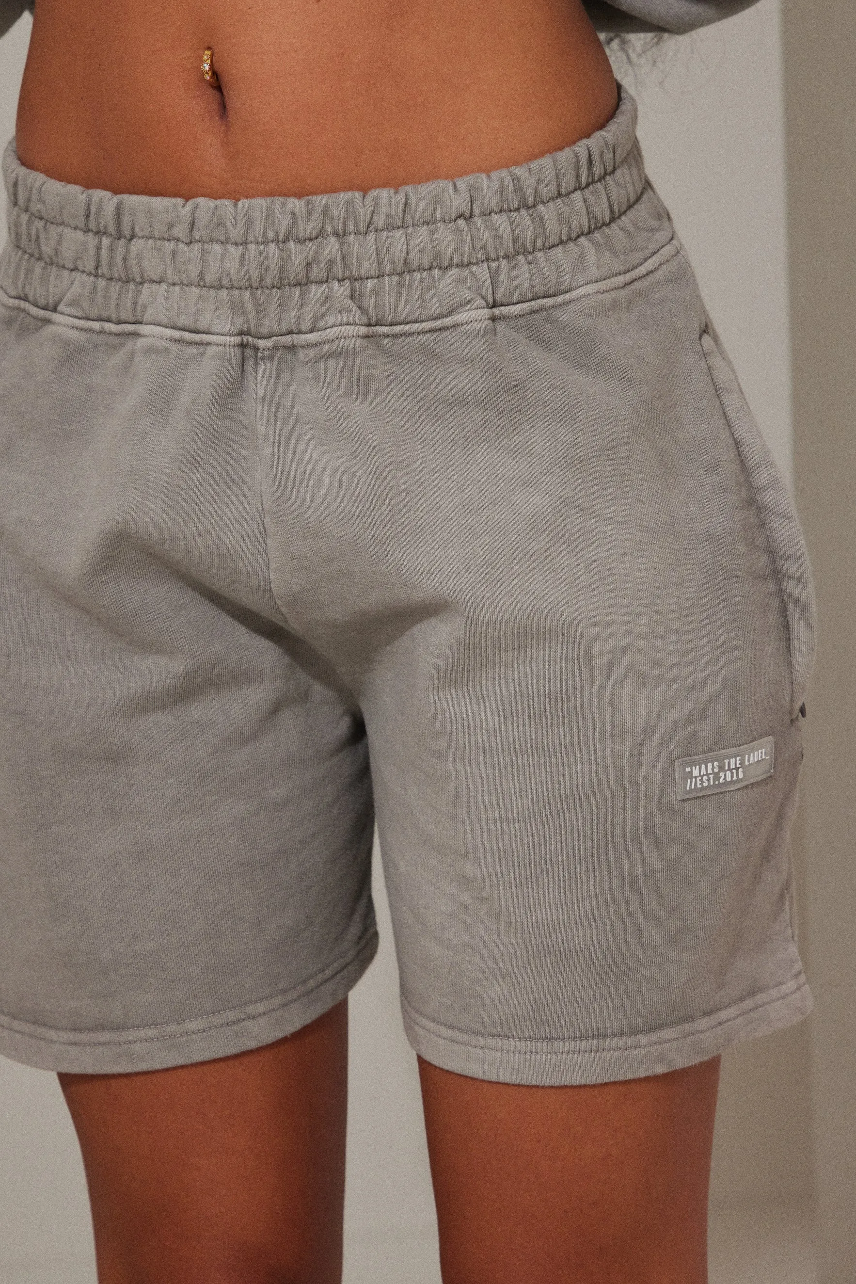 Women's Shorts - Grey Wash