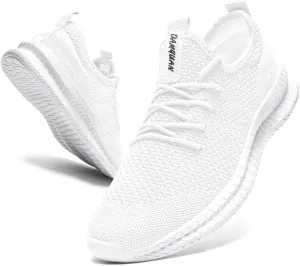 Women's Walking Shoes Tennis Sneakers Casual Lace Up Lightweight Running Shoes Slip On Gym Out Workout Shoes
