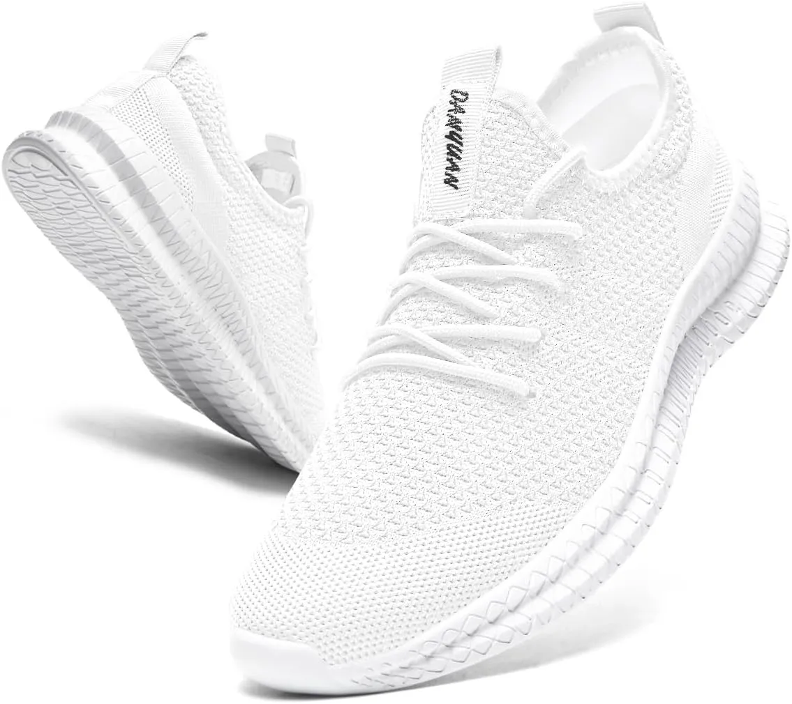 Women's Walking Shoes Tennis Sneakers Casual Lace Up Lightweight Running Shoes Slip On Gym Out Workout Shoes